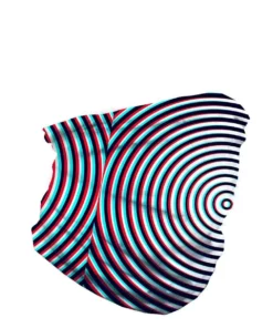J.S. Industry Corp Masks & Bandanas Optical Illusion Seamless Mask Bandana