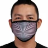 White Label Optical Illusion Face Mask Masks & Bandanas