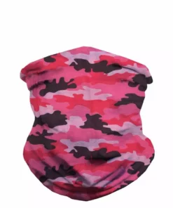 OhYes Pink Camo Seamless Mask Bandana Masks & Bandanas