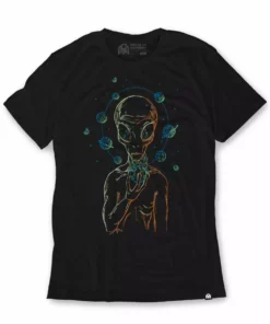 INTO THE AM Planetary Countdown Glow-in-the-Dark Tee