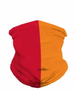 INTO THE AM Red And Orange Seamless Mask Bandana Masks & Bandanas