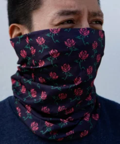 INTO THE AM Best Sellers Roses Seamless Mask Bandana