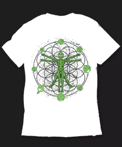 INTO THE AM Sacred Alien Glow-in-the-Dark Tee T-Shirts & Tanks