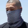 J.S. Industry Corp Masks & Bandanas Optical Illusion Seamless Mask Bandana