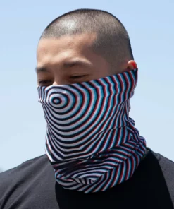 J.S. Industry Corp Masks & Bandanas Optical Illusion Seamless Mask Bandana