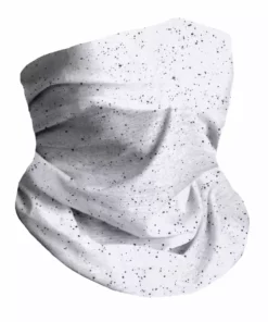 INTO THE AM Paint Splatter White Seamless Mask Bandana Best Sellers