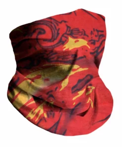 INTO THE AM Masks & Bandanas Inferno Marble Seamless Mask Bandana