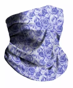 J.S. Industry Corp Masks & Bandanas Violet Roses Seamless Mask Bandana