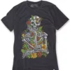 INTO THE AM Skeletal Bloom Tee T-Shirts & Tanks