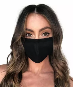 Nylon Solid Color Face Mask Masks & Bandanas