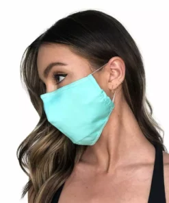 Nylon Solid Color Face Mask Masks & Bandanas