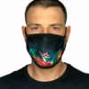 White Label Masks & Bandanas Space Fade Face Mask