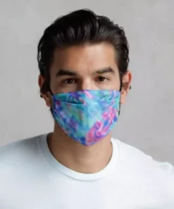 Fydelity Spiral Tie-Dye Face Mask Masks & Bandanas
