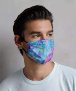 Fydelity Spiral Tie-Dye Face Mask Masks & Bandanas