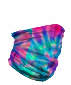 J.S. Industry Corp Spiral Tie-Dye Seamless Mask Bandana