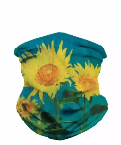 J.S. Industry Corp Sunflower Seamless Mask Bandana Masks & Bandanas