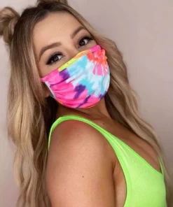 Day G Masks & Bandanas Sunshine Tie Dye Face Mask