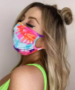 Day G Masks & Bandanas Sunshine Tie Dye Face Mask