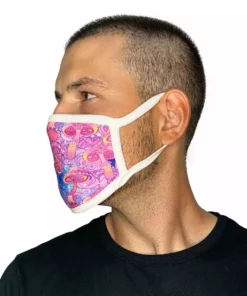 White Label Masks & Bandanas Trip Buddies Face Mask