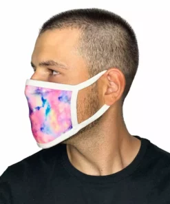White Label Masks & Bandanas Unicorn Nebula Face Mask