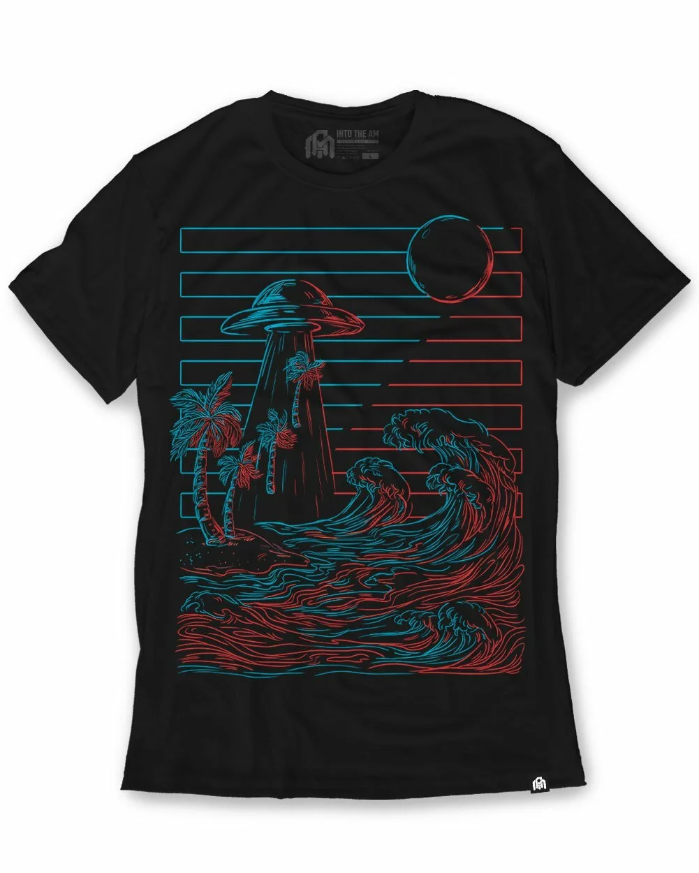 INTO THE AM Unnatural Forces Glow-in-the-Dark Tee 3 INTO THE AM Unnatural Forces Glow-in-the-Dark Tee