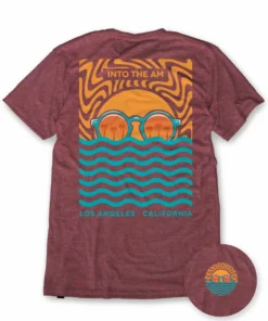 INTO THE AM Wavy Tee T-Shirts & Tanks