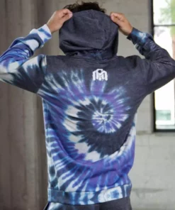 INTO THE AM Whirlpool Purple Tie-Dye Hoodie Hoodies 11 INTO THE AM Whirlpool Purple Tie-Dye Hoodie Hoodies