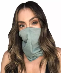 J.S. Industry Corp Coin Grey Seamless Mask Bandana Masks & Bandanas